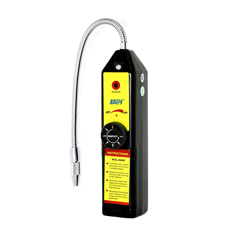 精创 放电式检漏仪wjl-6000 空调冷冻冷媒回收卤素 气体检测仪